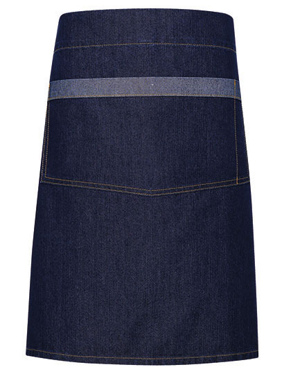 'DOMAIN' CONTRAST DENIM WAIST APRON - Premier
