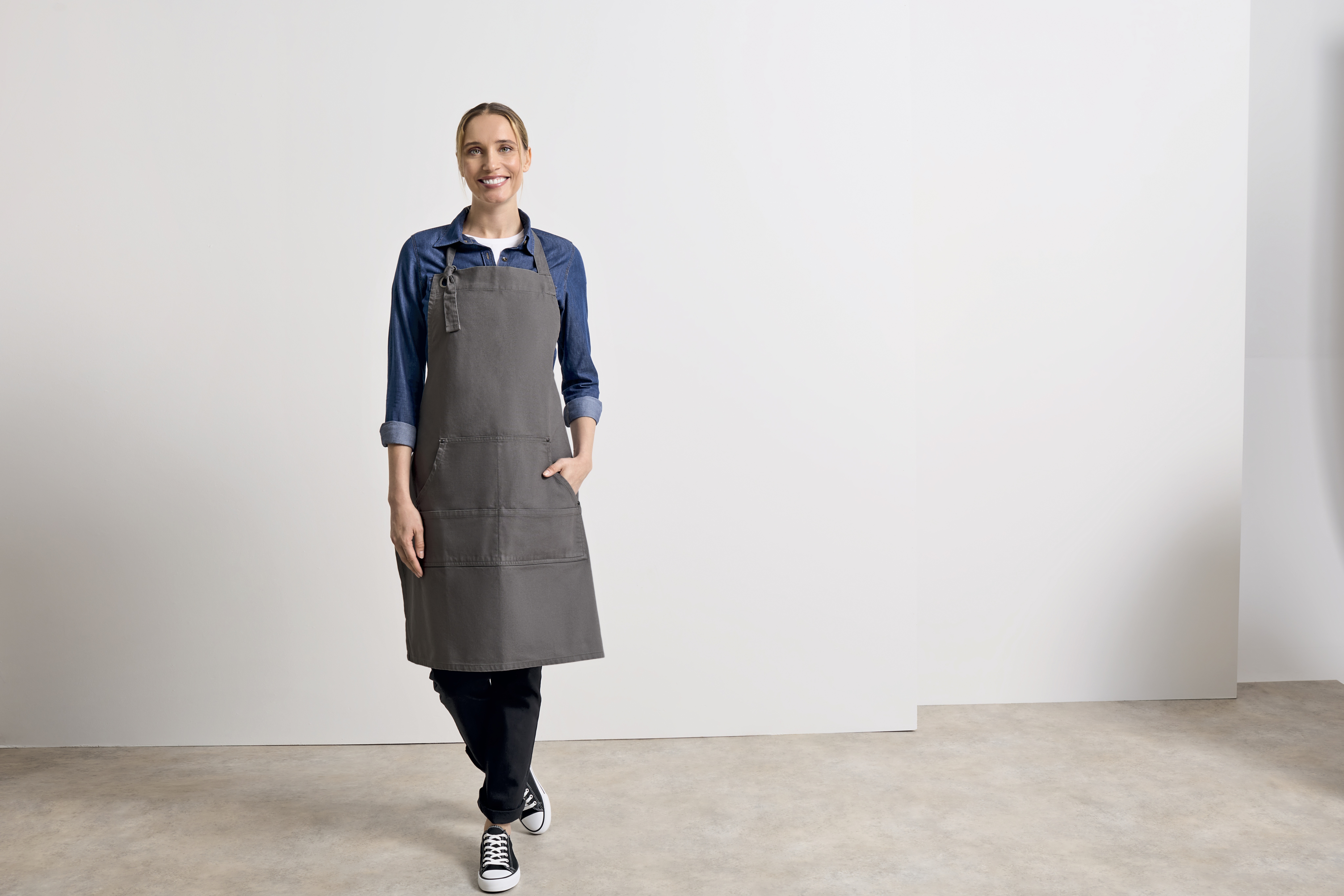 'CALIBRE' HEAVY COTTON CANVAS POCKET APRON - Premier