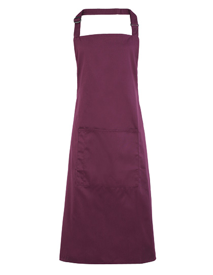 'COLOURS COLLECTION’ BIB APRON WITH POCKET - Premier