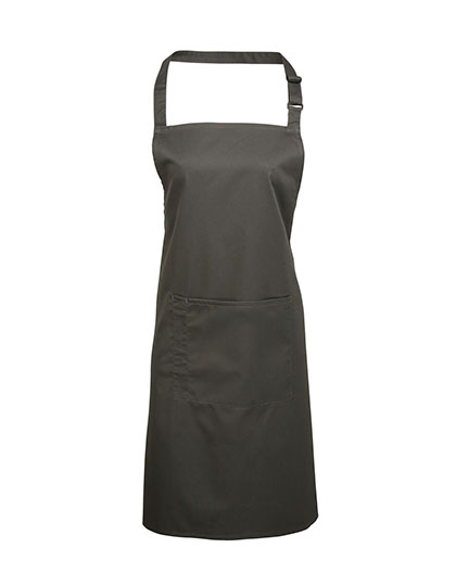 'COLOURS COLLECTION’ BIB APRON WITH POCKET - Premier