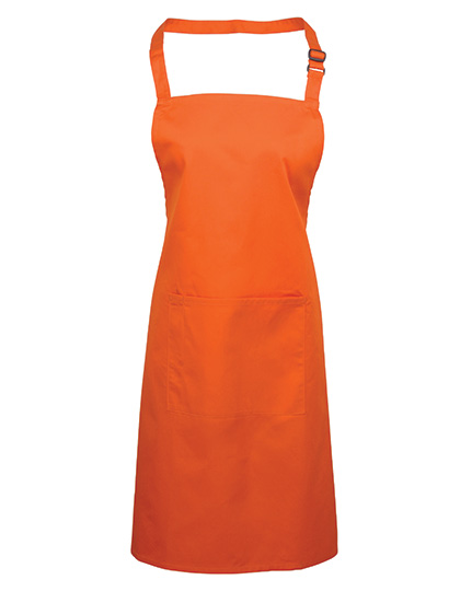 'COLOURS COLLECTION’ BIB APRON WITH POCKET - Premier