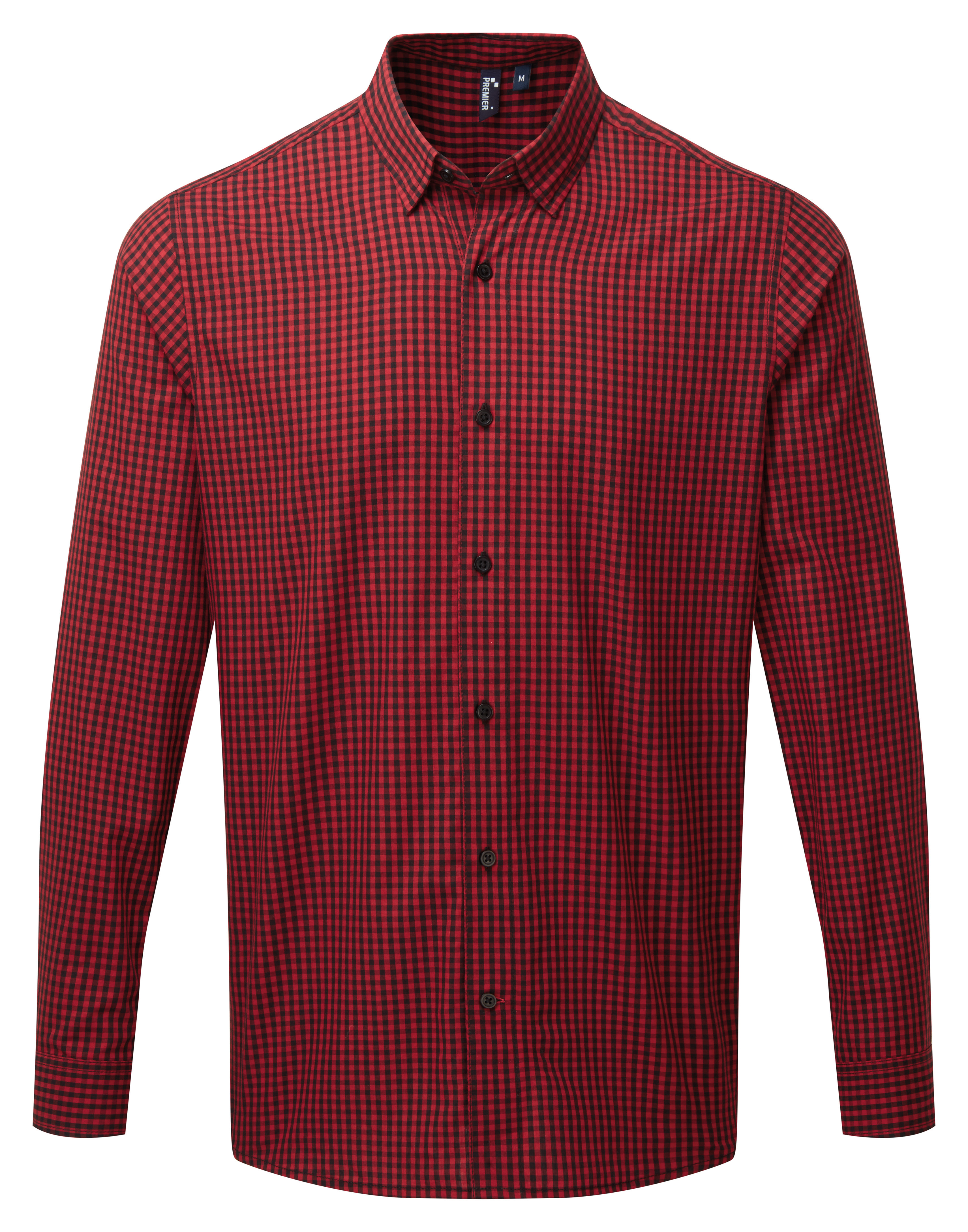 'MAXTON' CHECK MEN'S LONG SLEEVE SHIRT - Premier