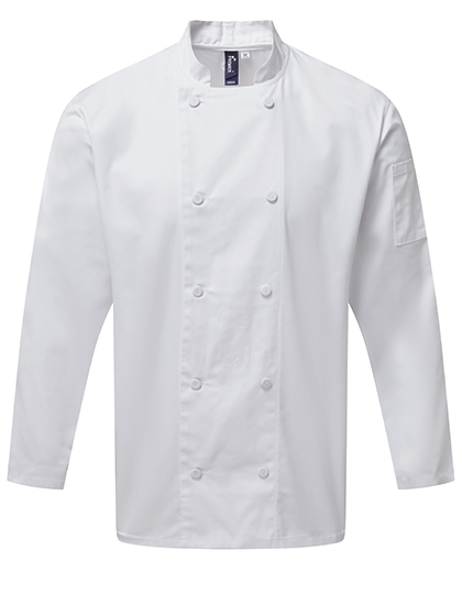 CHEF'S LONG SLEEVE COOLCHECKER® JACKET WITH MESH BACK PANEL - Premier