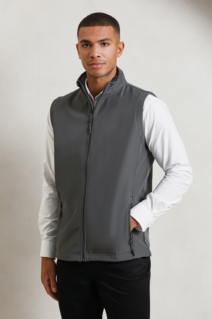 MEN’S WINDCHECKER® PRINTABLE & RECYCLED SOFTSHELL GILET - Premier