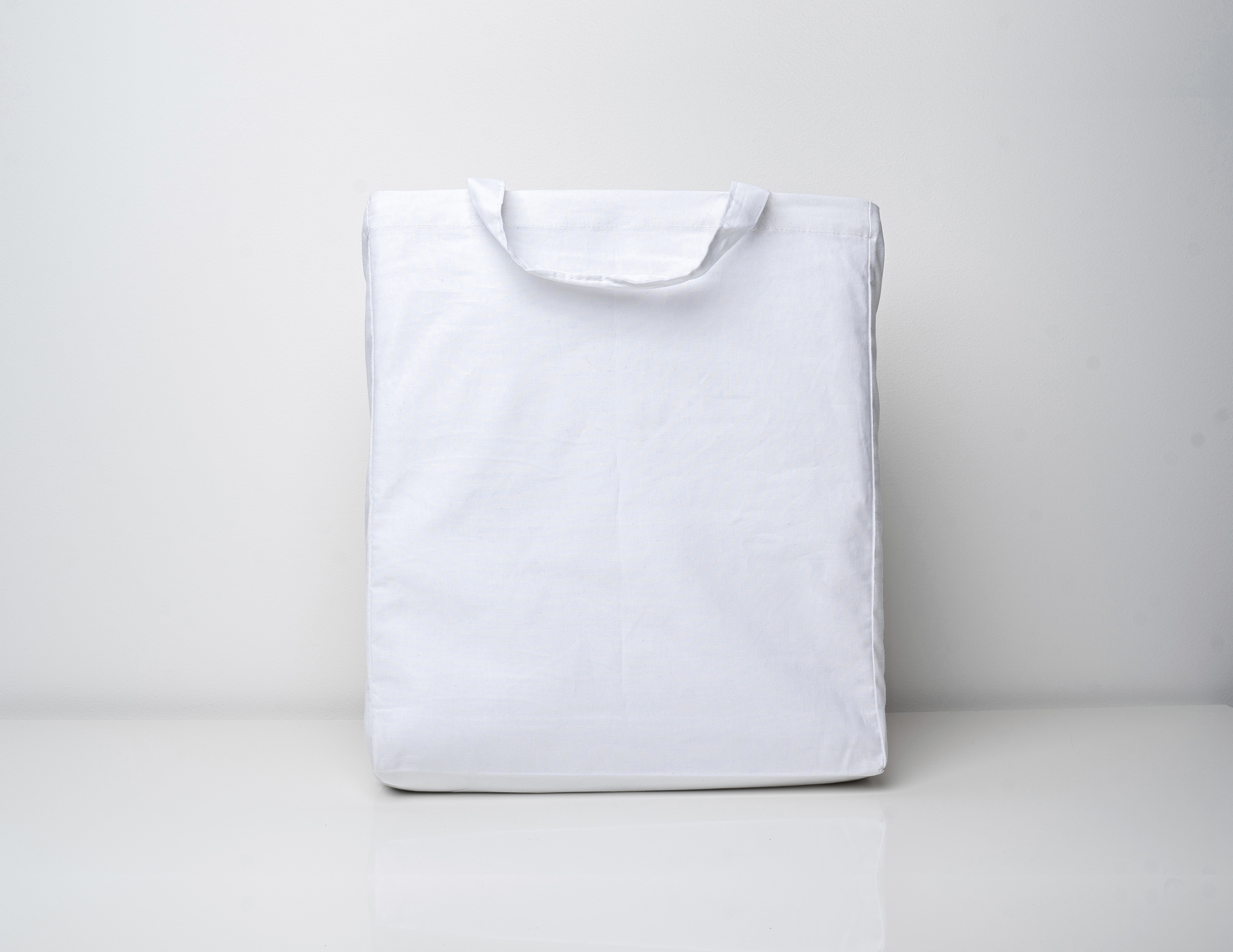 Cotton Bag Side Fold Short Handles - Printwear
