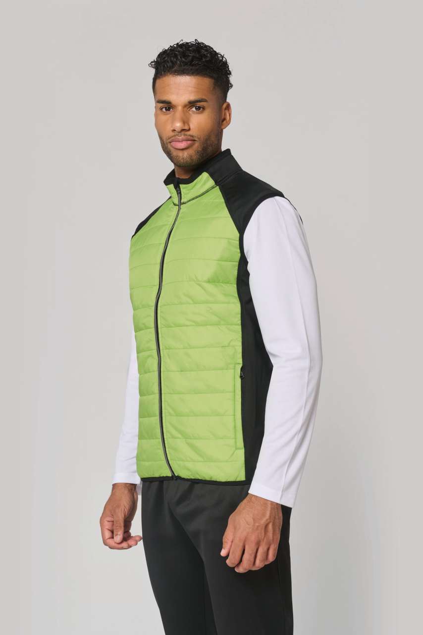 DUAL-FABRIC SLEEVELESS SPORTS JACKET - Proact