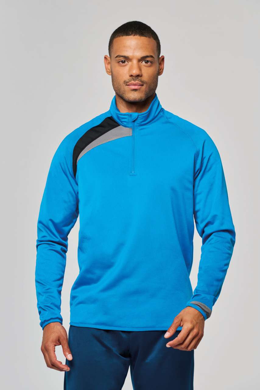 ADULTS' ZIP NECK TRAINING TOP - Proact