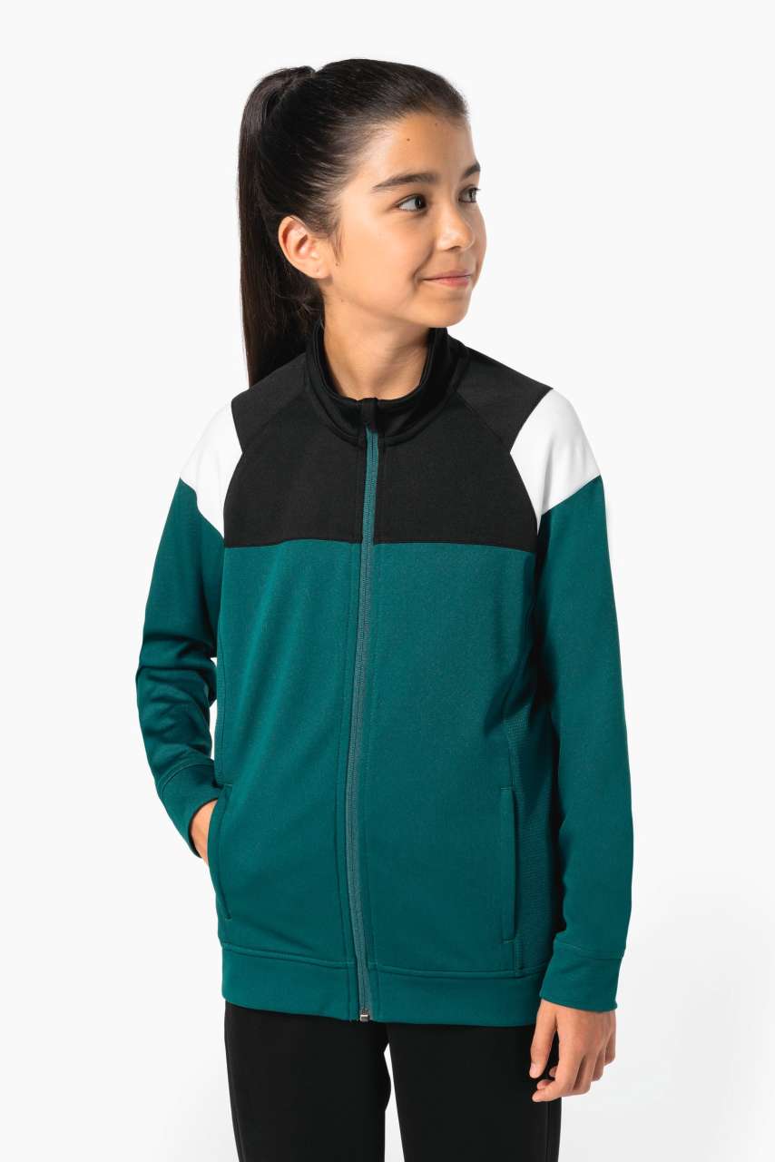 KIDS ZIPPED TRACKSUIT JACKET - Proact