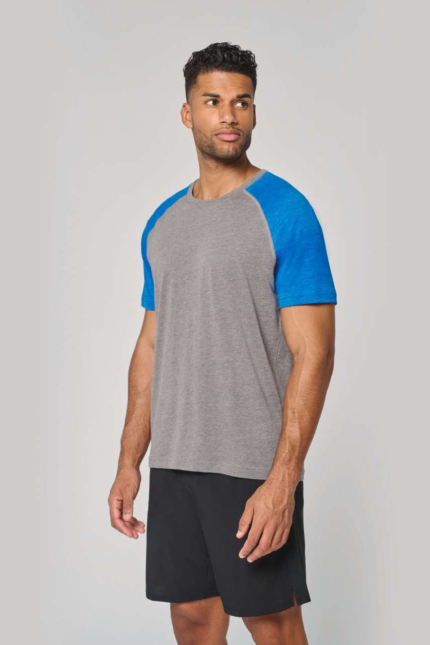 ADULT TRIBLEND TWO-TONE SPORTS SHORT-SLEEVED T-SHIRT - Proact