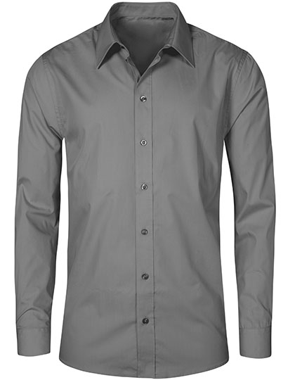 Men´s Poplin Shirt Long Sleeve - Promodoro