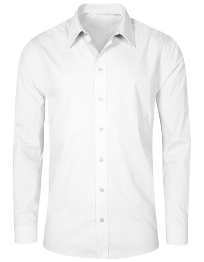 Men´s Poplin Shirt Long Sleeve - Promodoro