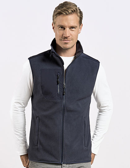 Men´s Canvas Fleece Vest - Promodoro