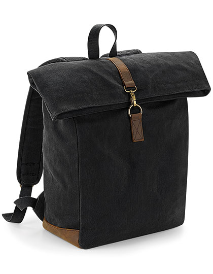 Heritage Waxed Canvas Backpack - Quadra
