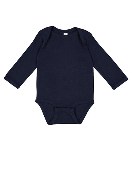 Infant Fine Jersey Long Sleeve Bodysuit - Rabbit Skins