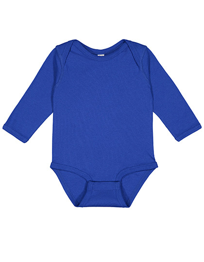 Infant Fine Jersey Long Sleeve Bodysuit - Rabbit Skins