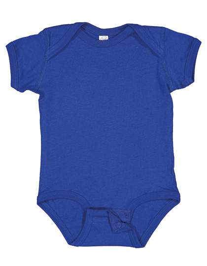 Infant Fine Jersey Short Sleeve Bodysuit - Rabbit Skins