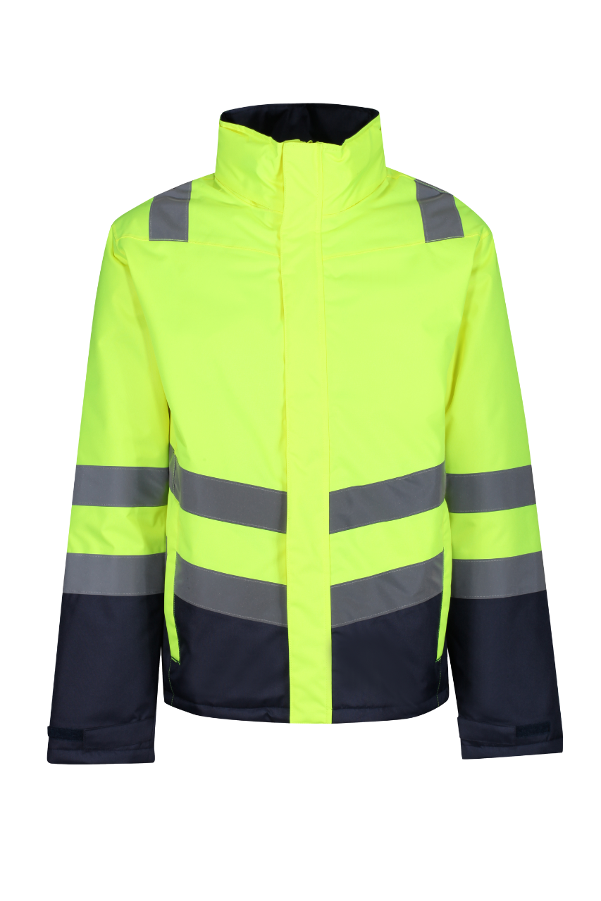 HI-VIS PRO TWO TONE INSULATED PARKA - Regatta