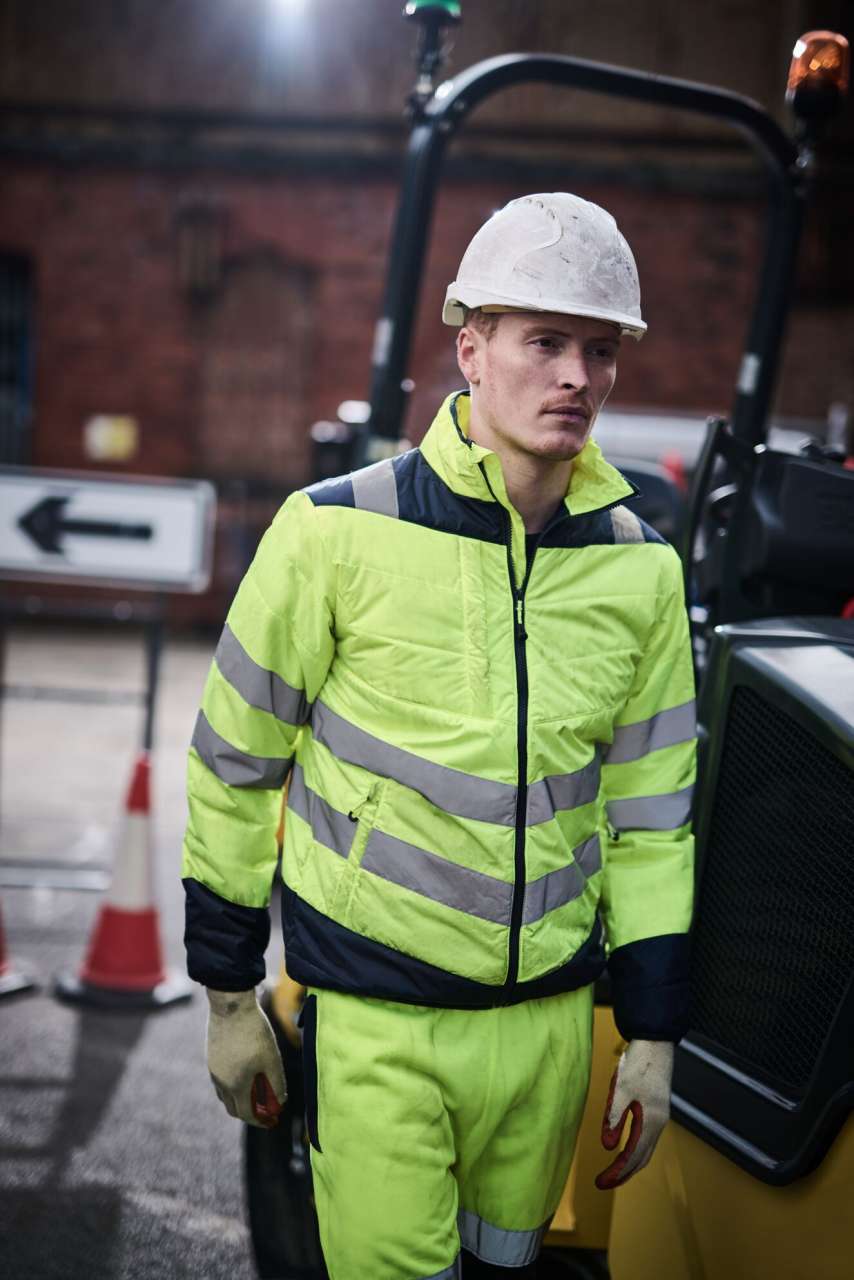 HI-VIS PRO TWO TONE THERMAL JACKET - Regatta