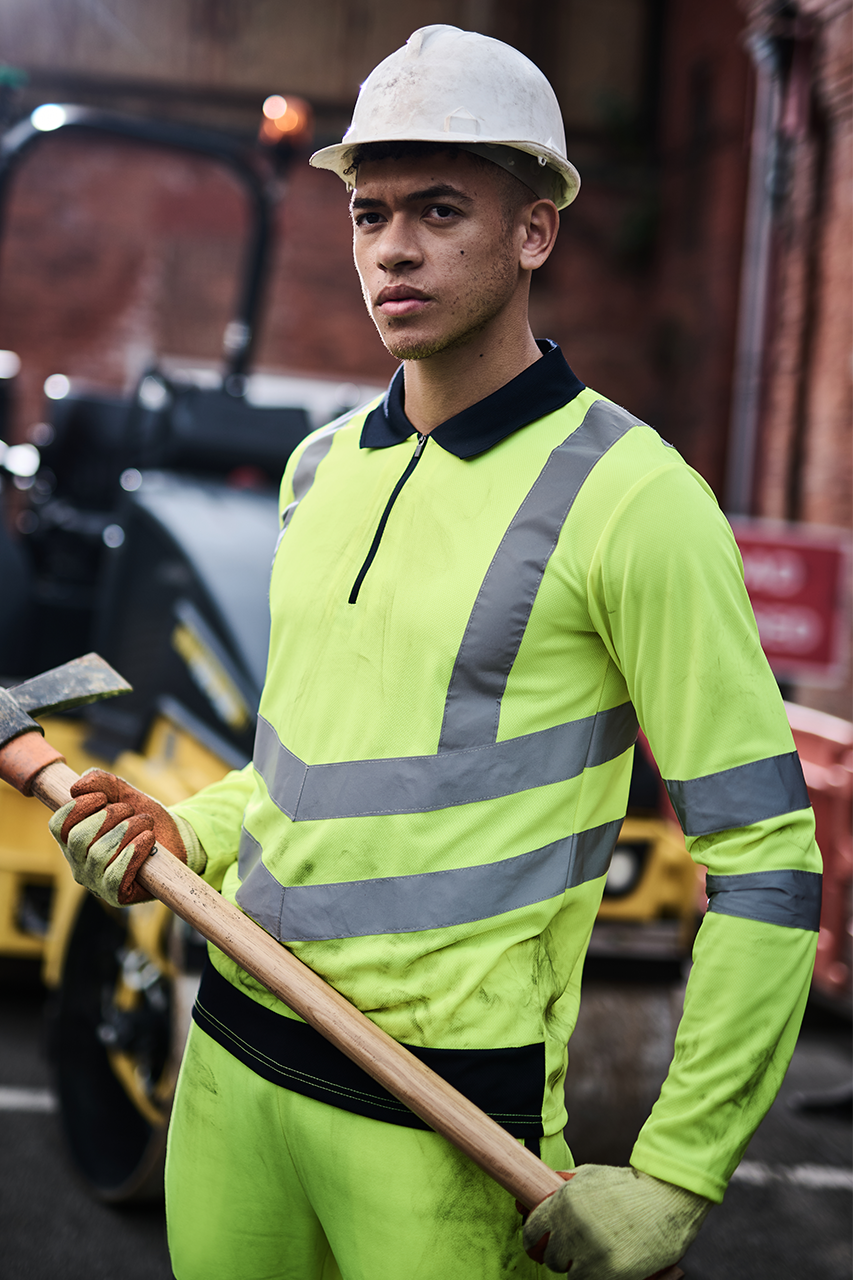 PRO HI-VIS LS POLO SHIRT - Regatta