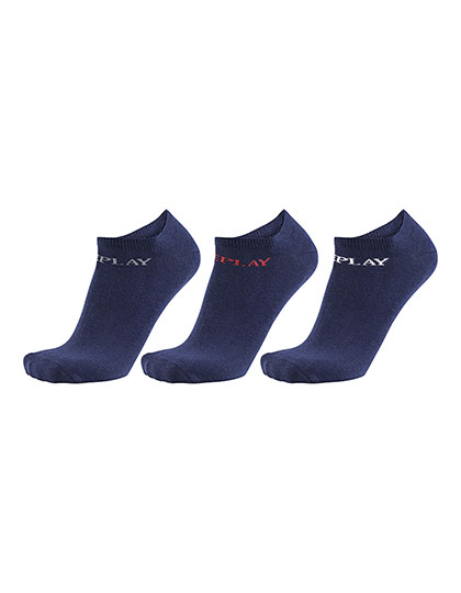 In Liner Socks (3 Pair Banderole) - Replay