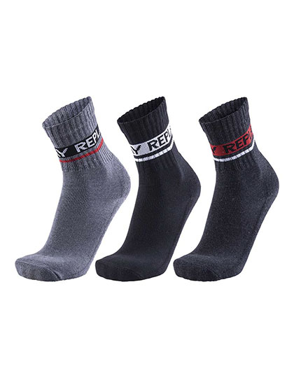 Tennis Socks (3 Pair Card wrap) - Replay