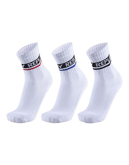Tennis Socks (3 Pair Card wrap) - Replay