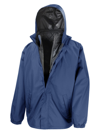 3-in-1 Jacket With Quilted Bodywarmer - Result Core