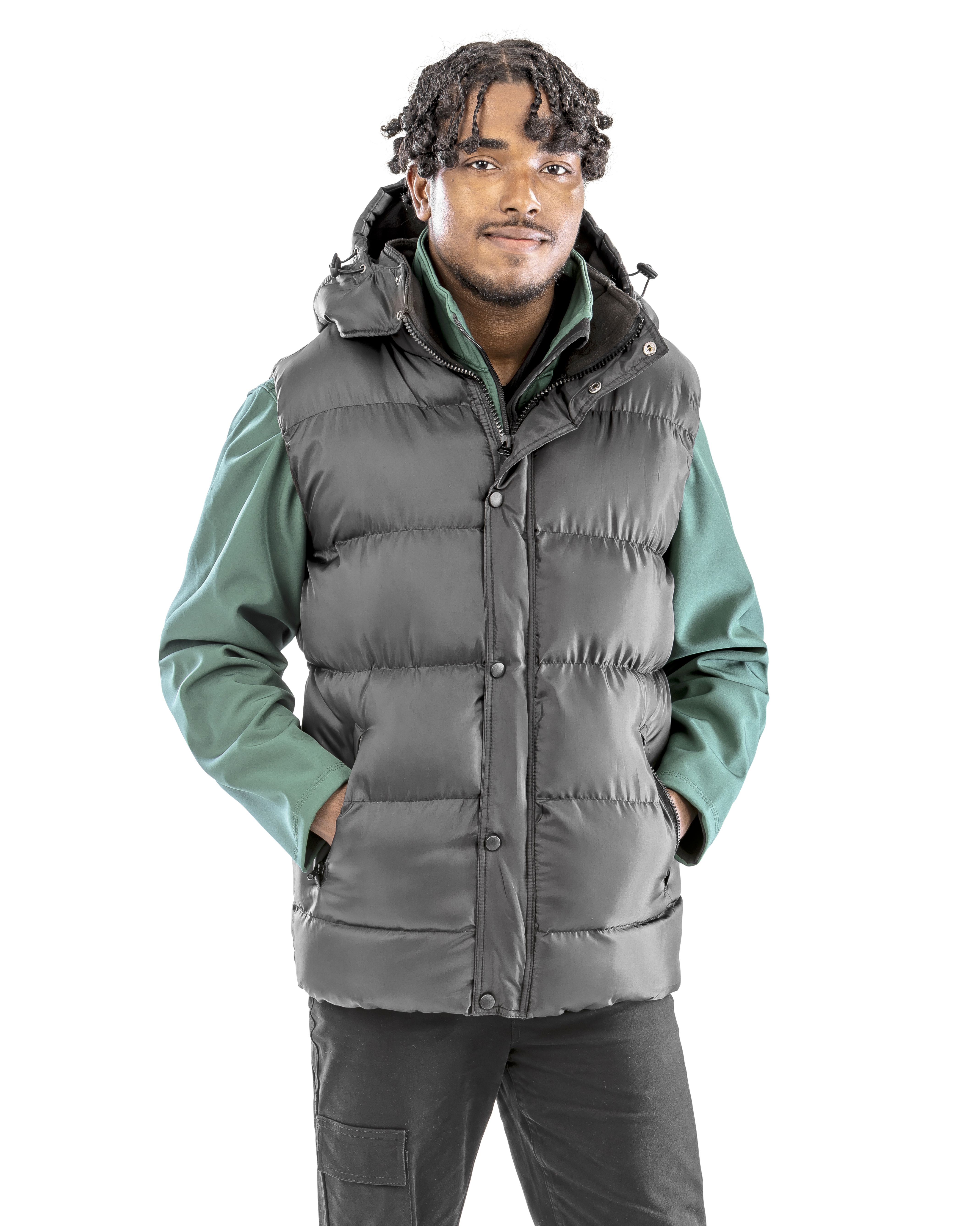 Nova Lux Hooded Gilet - Result Core