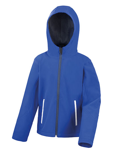 Junior TX Performance Hooded Soft Shell Jacket - Result Core
