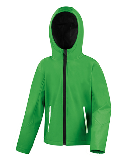 Youth TX Performance Hooded Soft Shell Jacket - Result Core