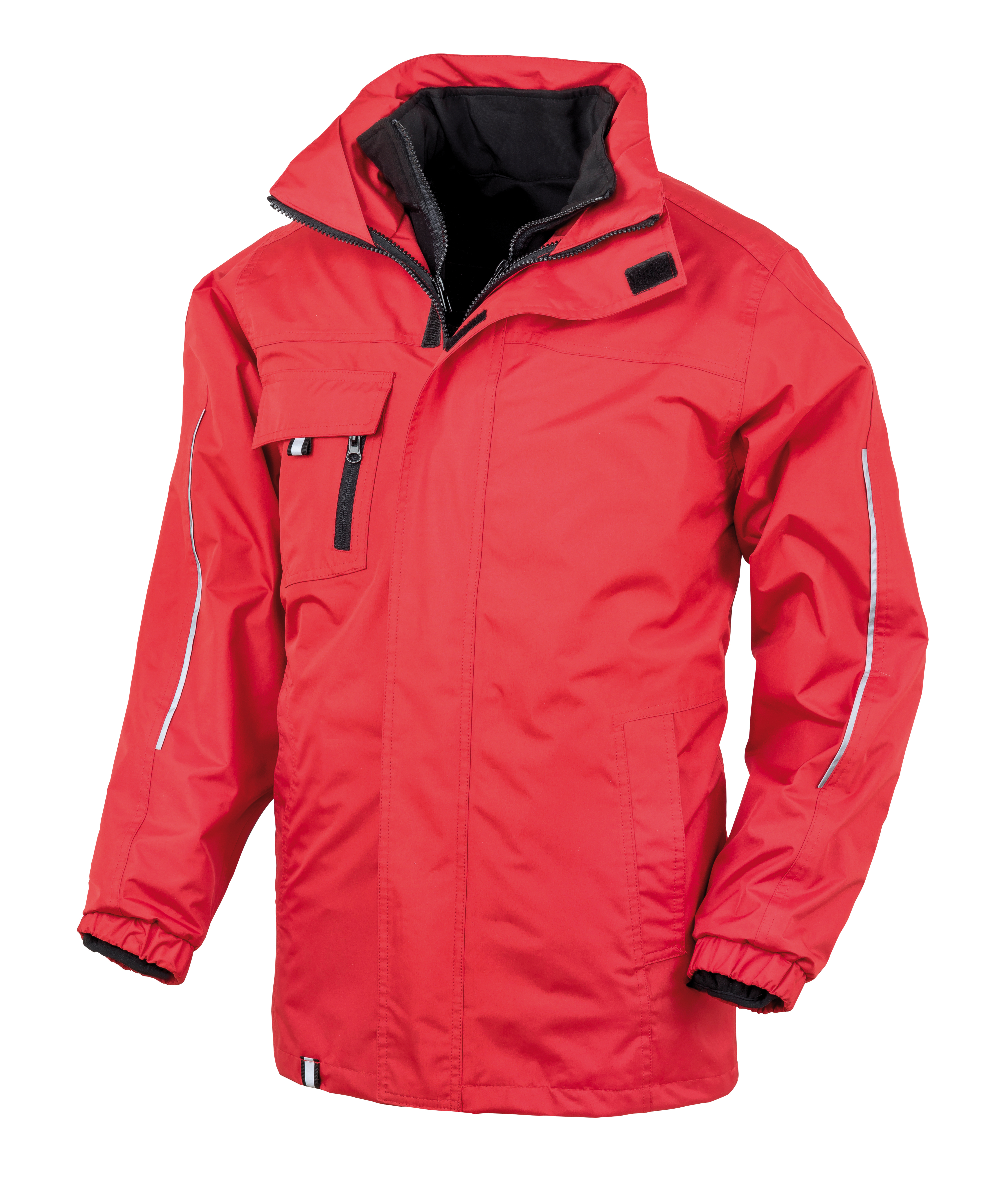 3-in-1 Transit Jacket With Printable Softshell Inner - Result Core