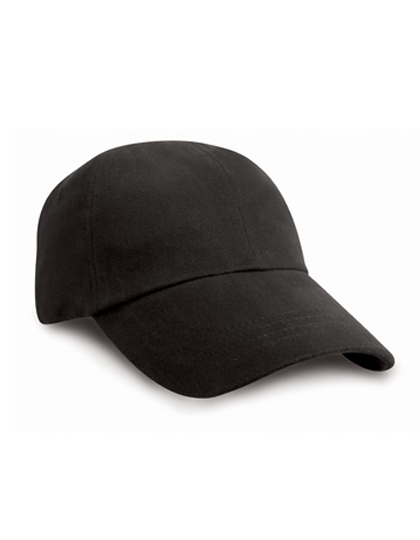 Low Profile Heavy Brushed Cotton Cap - Result Headwear