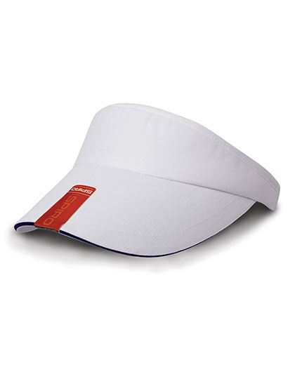 Herringbone Sun Visor With Sandwich Peak - Result Headwear