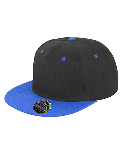 Bronx Original Flat Peak Snapback Dual Colour Cap - Result Headwear