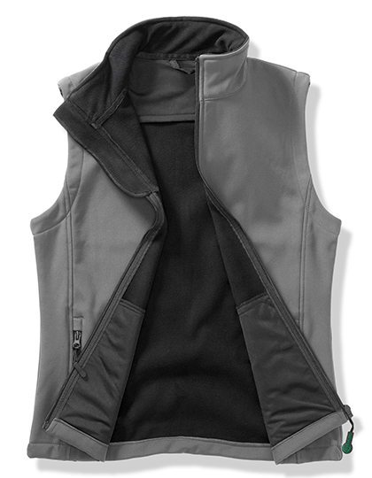 Men's Printable Softshell Bodywarmer with Recycled Fleece Inner - Result Recycled