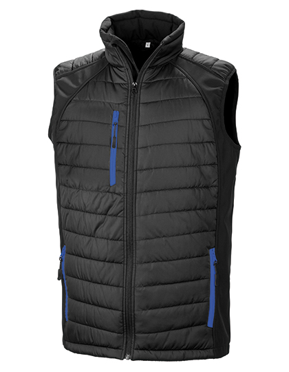 Result Recycled Recycled Compass Padded Softshell Gilet