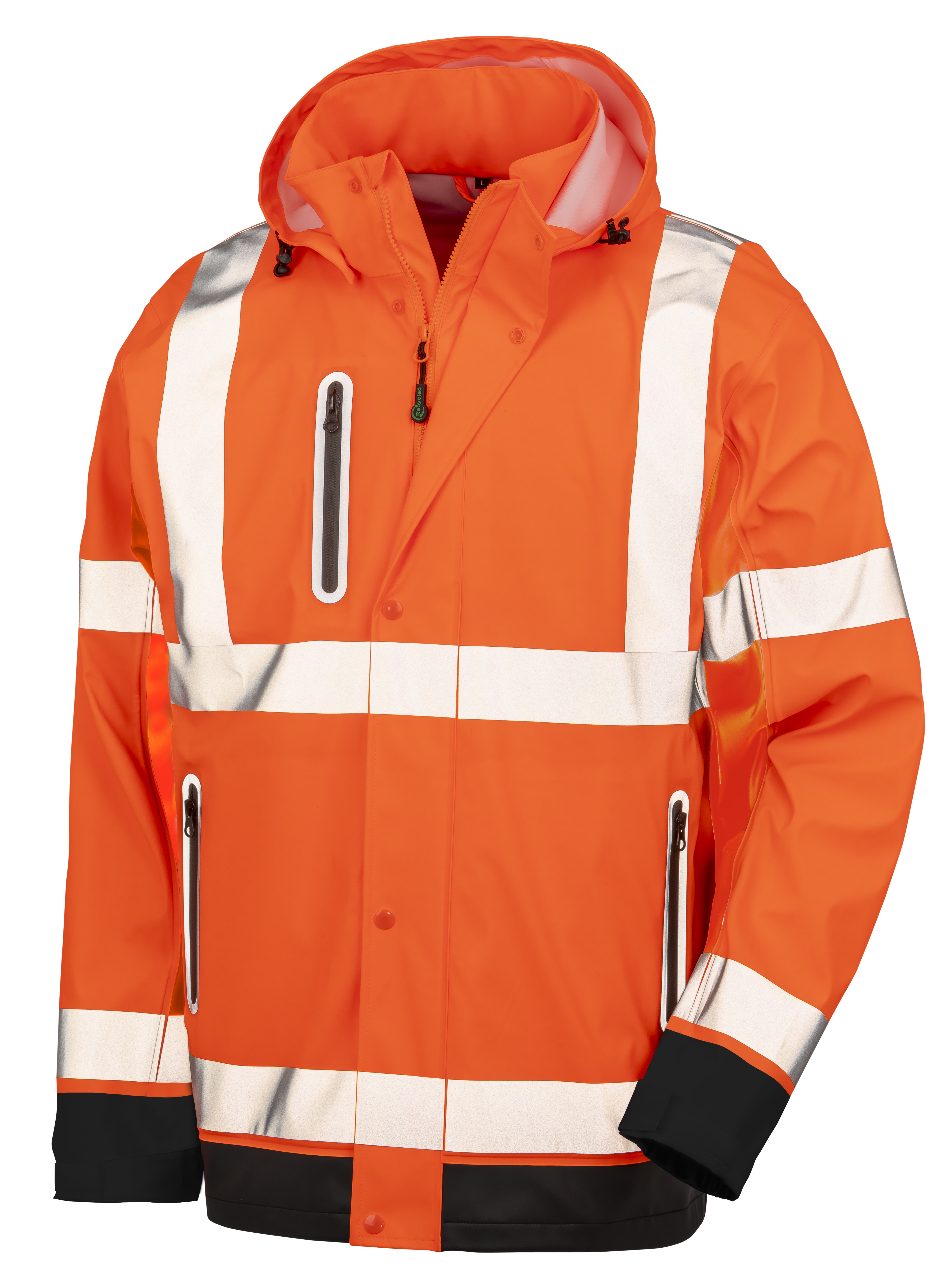 Heavy Duty Prism PU Safe & Dry Jacket with Recycled Backing - Result Recycled