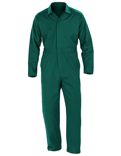 Recycled Action Overall With Zip Front - Result Recycled