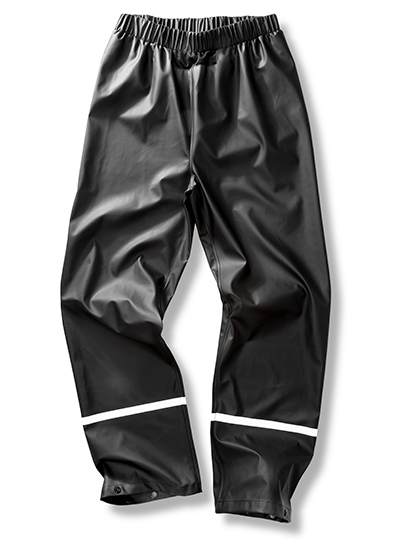 Prism PU Waterproof Trouser with Reflective Bands & Recycled Backing - Result Recycled