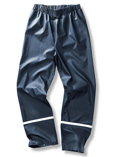 Prism PU Waterproof Trouser with Reflective Bands & Recycled Backing - Result Recycled