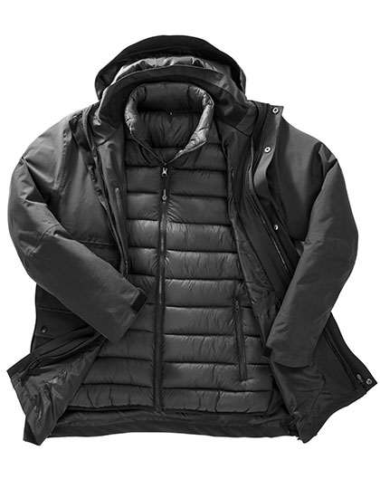 Recycled 3-In-1 Padded Ripstop Jacket - Result Recycled