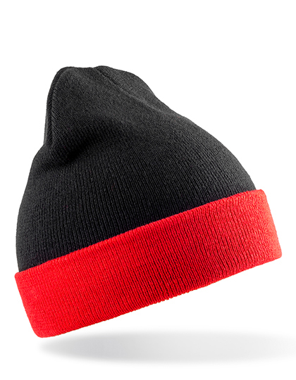 Recycled Black Compass Beanie - Result Recycled