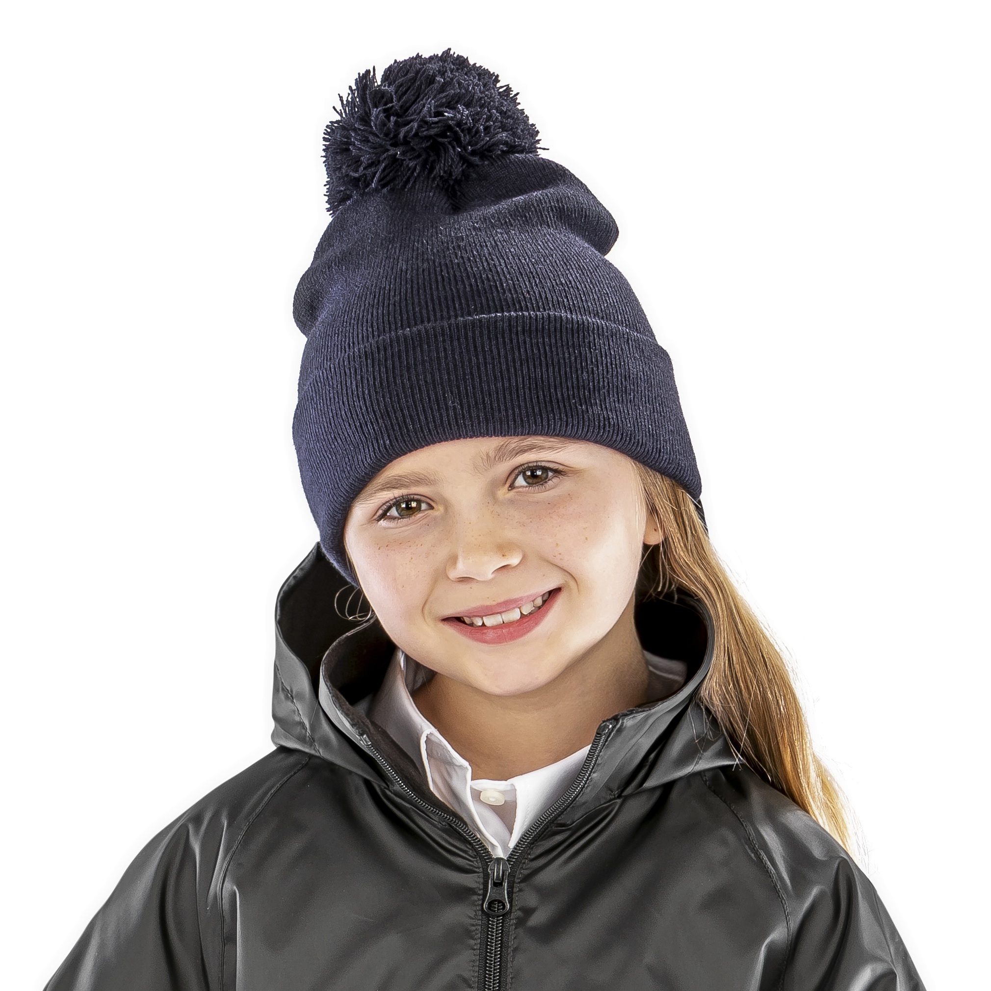 Junior Pom Pom Beanie - Result Winter Essentials