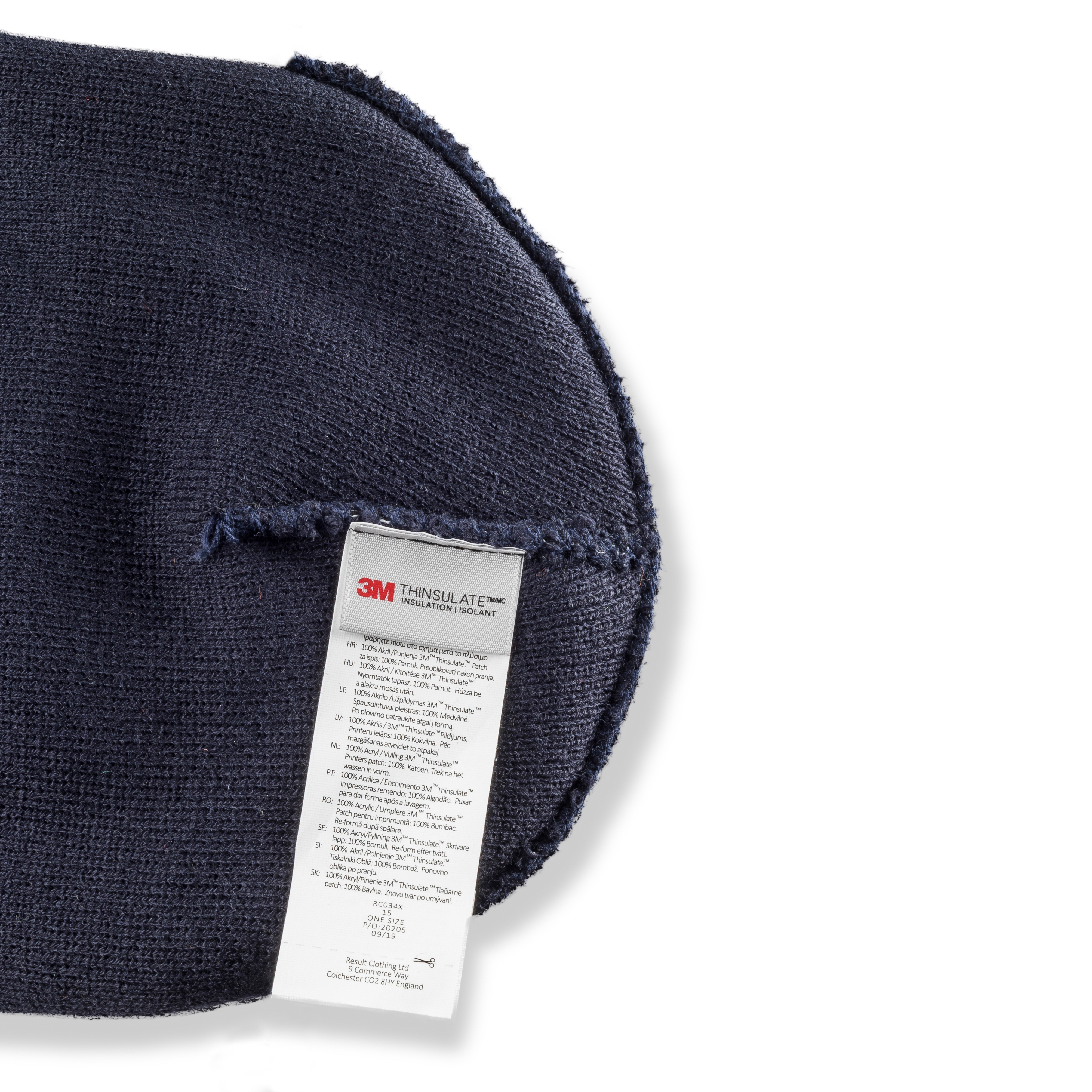 Double Knit Thinsulate™ Printers Beanie - Result Winter Essentials