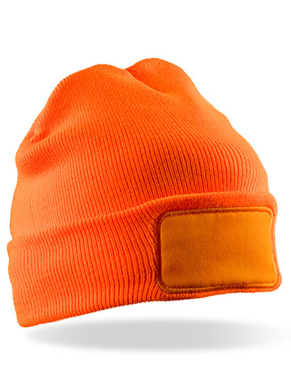 Double Knit Thinsulate™ Printers Beanie - Result Winter Essentials