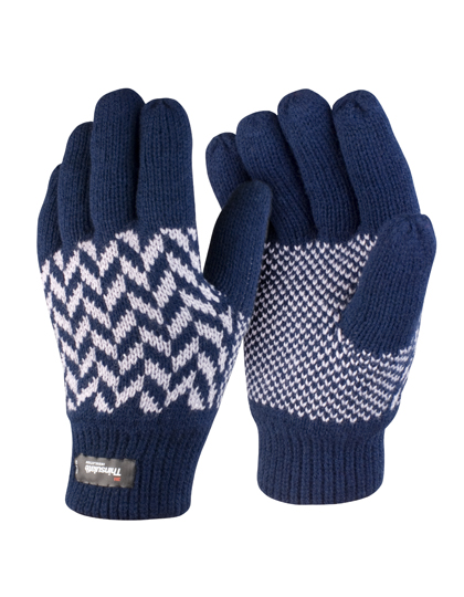 Pattern Thinsulate Glove - Result Winter Essentials