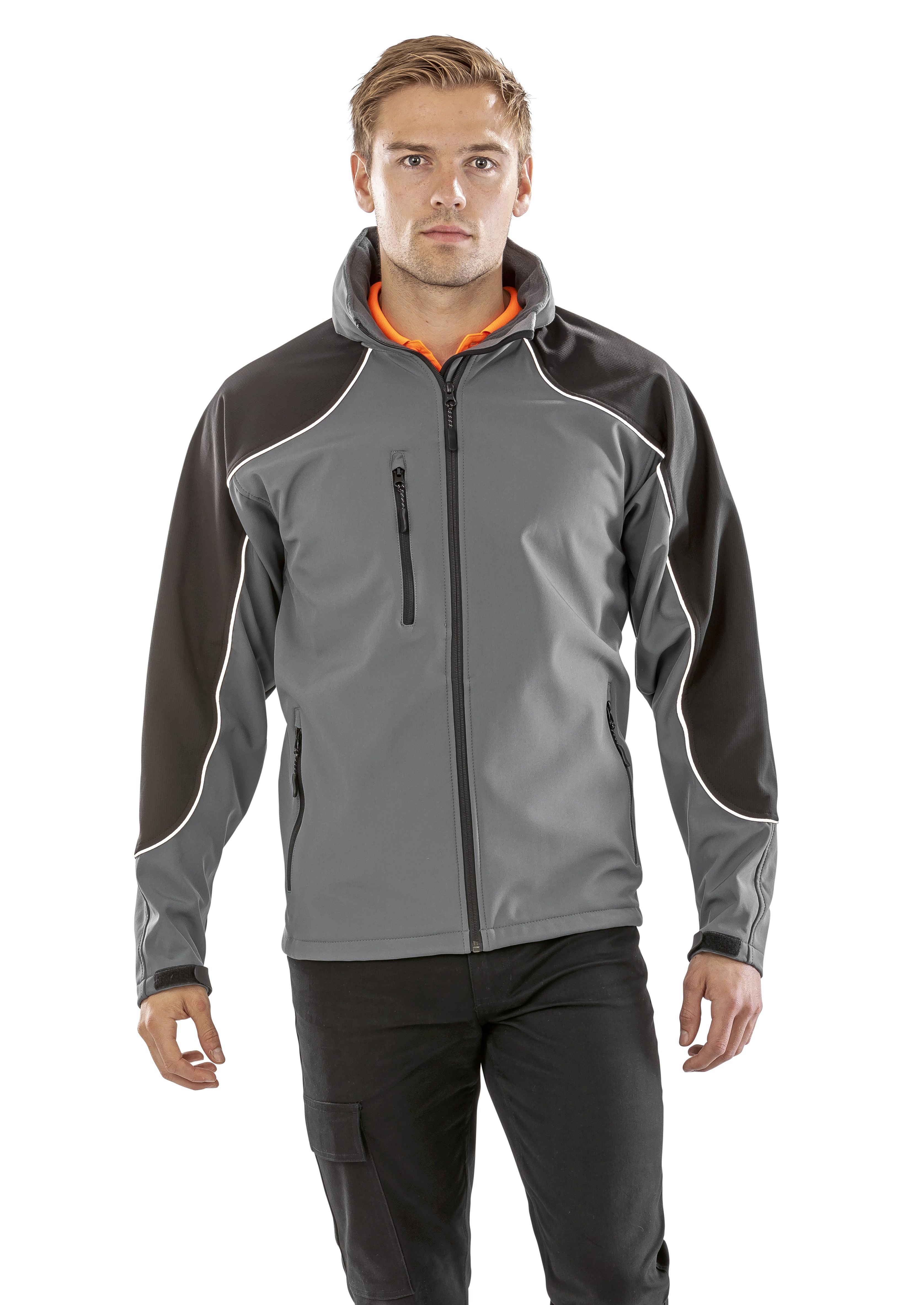 Hooded Soft Shell Jacket - Result Workguard