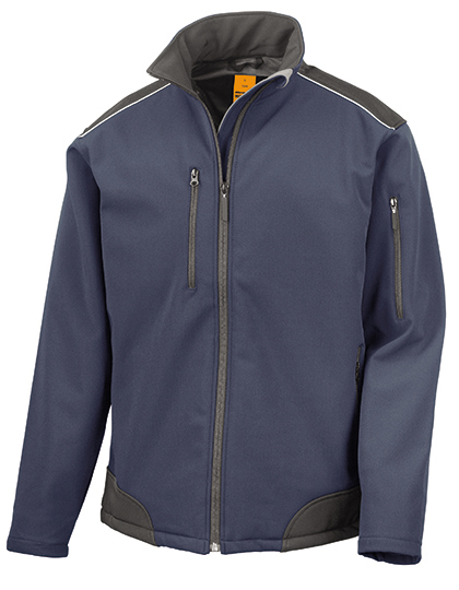 Ripstop Soft Shell Workwear Jacket With Cordura Panels - Result Workguard