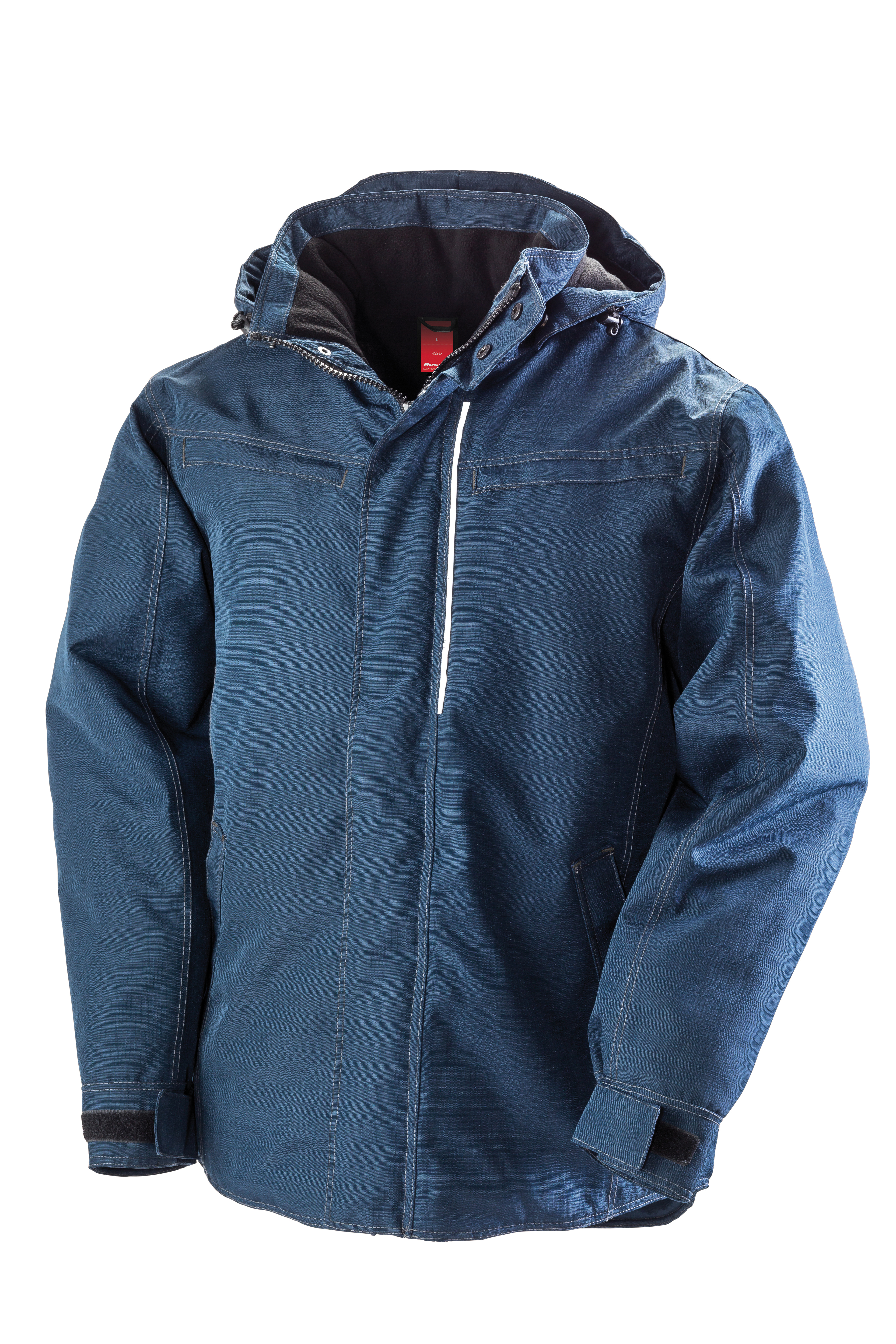 Denim Texture Rugged Jacket - Result Workguard