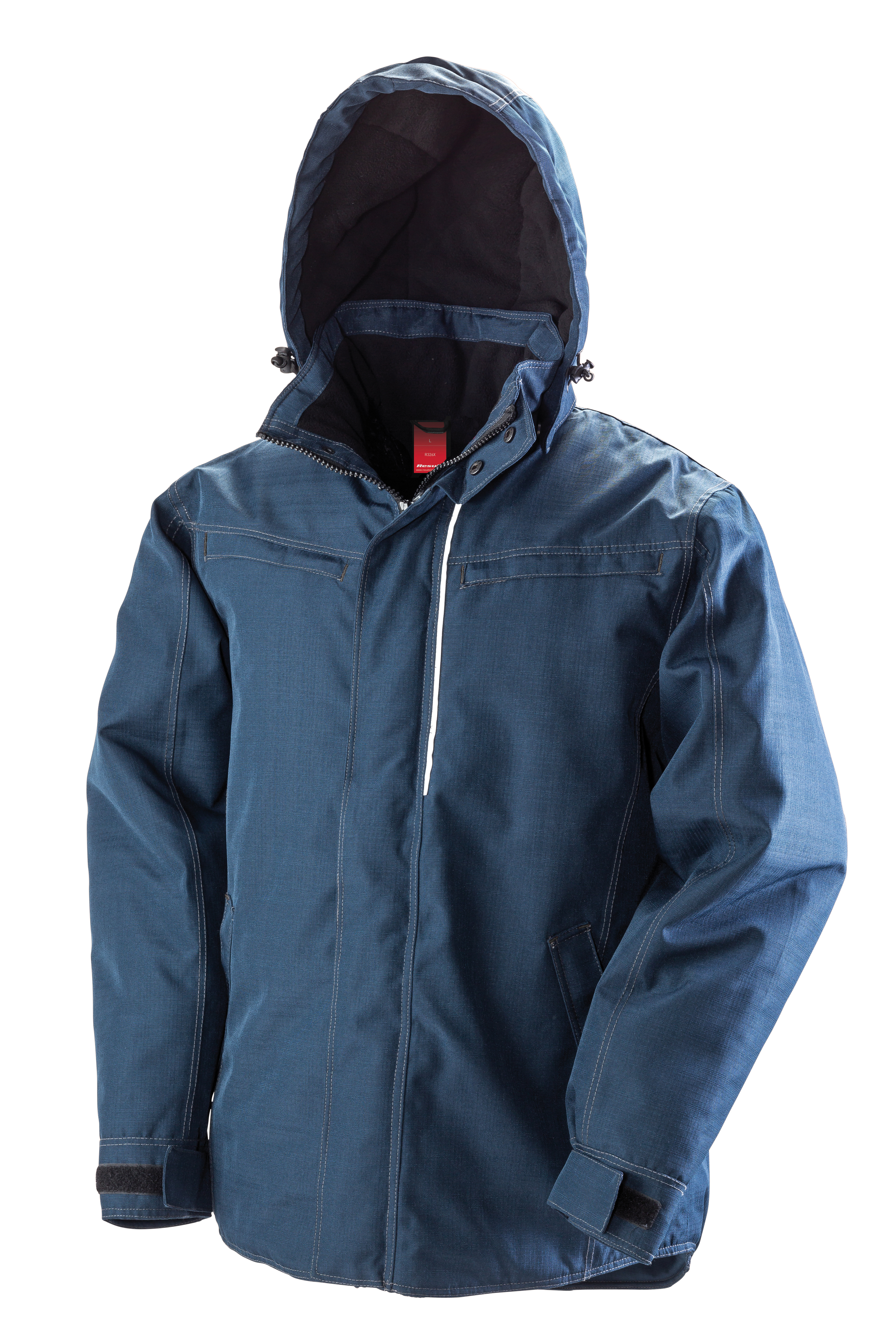 Denim Texture Rugged Jacket - Result Workguard